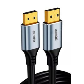 iBox ITVDP012 DisplayPort cable 4K 60Hz gold plug 2 m