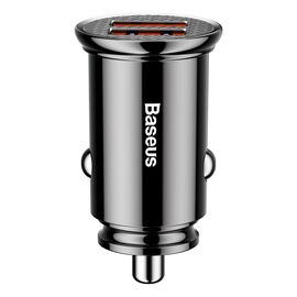 Baseus AB30BK mobile device charger Black Auto