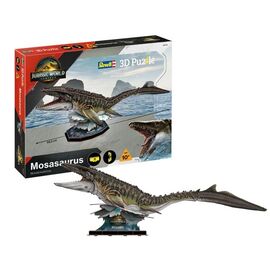 JURASSIC WORLD - Rebirth Mosasaurus - Puzzle 3D xxpcs