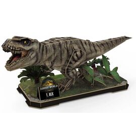 JURASSIC WORLD - T-Rex - Puzzle 3D 45pcs