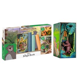 DISNEY - BOOK NOOK KIT - Jungle Book - 68pc + LED Light