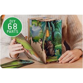 DISNEY - BOOK NOOK KIT - Jungle Book - 68pc + LED Light
