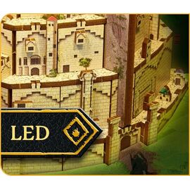 LORD OF THE RING - BOOK NOOK KIT - Minas Tirith - 134pc + LED Light