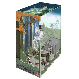 STAR WARS - BOOK NOOK KIT - Battle of Endor - xxpc + LED Light