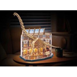 NATURAL MUSEUM - BOOK NOOK KIT - Brachiosaurus - 216pc + LED Light