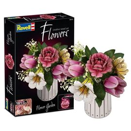 WOODEN FLOWER - Flower Garden - 181pc