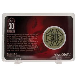 RESIDENT EVIL - 30th Anniversary - Limited Edition Coin -Antique Brass