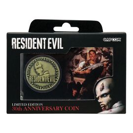 RESIDENT EVIL - 30th Anniversary - Limited Edition Coin -Antique Brass