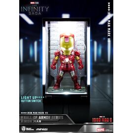 IRON MAN - Hall of Armor Series - 6 Figure set 8cm