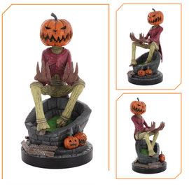 NIGHTMARE BEFORE XMAS - Pumpkin - Controller & Phone Support - 20cm