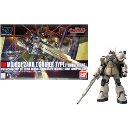 GUNDAM - HGUC 1/144 Zaku I Sniper Type (Yonem Kirks) - Model Kit