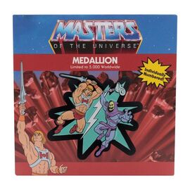 MASTERS OF THE UNIVERSE - He-Man Skeletor - Limited Edition Medaillon