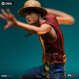 ONE PIECE NETFLIX - Luffy - Statue Art Scale 1/10 23cm