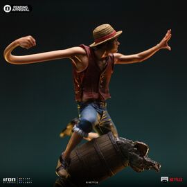 ONE PIECE NETFLIX - Luffy - Statue Art Scale 1/10 23cm