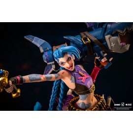 LEAGUE OF LEGENDS - Jinx & Warwick - Statue Diorama 1/10 37cm