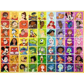DISNEY - The colour palette - Puzzle 100P XXL
