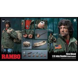 RAMBO FIRST BLOOD - John Rambo "Field Jacket" - Figure 1/6 30cm