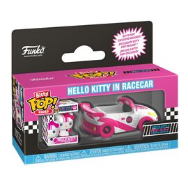 SANRIO - Bitty Pop Ride - Racecar with Hello Kitty