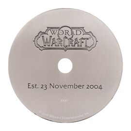 WORLD OF WARCRAFT - CD-Rom - Limited Editon Replica