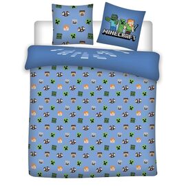 MINECRAFT - Duvet Cover 240x220cm + 2x65x65cm