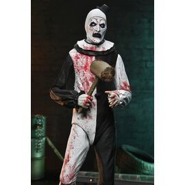 TERRIFIER 2 - Art The Clown "Blood Splattered" - Ultimate Figure 17cm