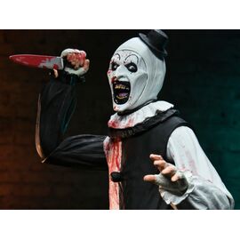 TERRIFIER 2 - Art The Clown "Blood Splattered" - Ultimate Figure 17cm