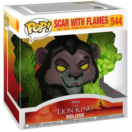 THE LION KING - POP Deluxe N° 544 - Scar in Flames with Chase