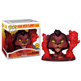 THE LION KING - POP Deluxe N° 544 - Scar in Flames with Chase