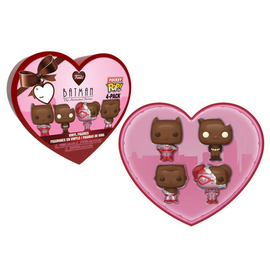 DC - Pocket Pop Keychains 4 Pack- Valentine (Chocolate)