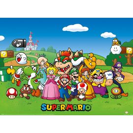 SUPER MARIO - 2 Posters 52 x 38cm Set