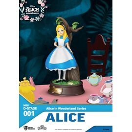 DISNEY - Alice - Statue Mini Diorama 10cm