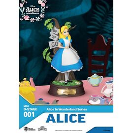 DISNEY - Alice - Statue Mini Diorama 10cm