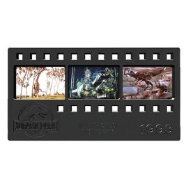 JURASSIC PARK - Metal Film Strip Collectible