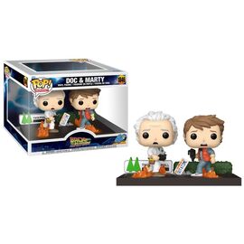 BACK TO THE FUTURE - POP Moment N° 1846 - Doc & Marty