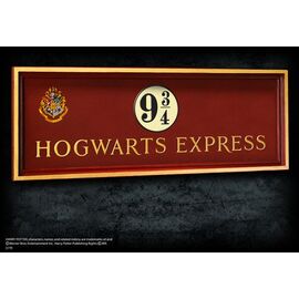HARRY POTTER - Hogwarts 9 3/4 Sign