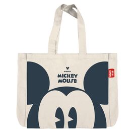 MICKEY MOUSE - Big Canvas Bag - 46x40,5x10cm