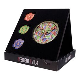 RESIDENT EVIL 4 - Church Puzzle - Limited Edition Medaillon Set
