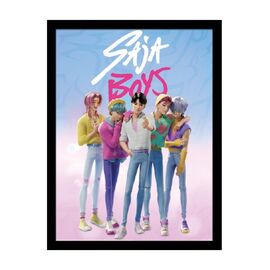 K-POP DEMON HUNTERS - Saja Boys - Collector Print 45x35cm