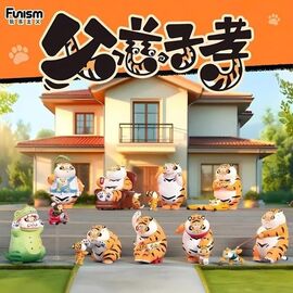 ALEXANDER the Fat Tiger - Roaring Love - Blind Box 8 Figure set 10cm