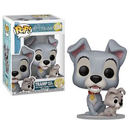 LADY AND THE TRAMP - POP Disney N° 1554 - Tramp with puppy