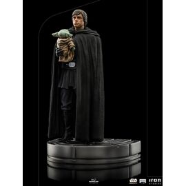 STAR WARS - Luke Skywalker and Grogu - Statue ArtScale 1/10 21cm