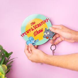 THE SIMPSONS - Wall Key Holder with 2 Keyrings