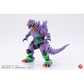 GODZILLA X EVANGELION - Mechagodzilla EVA Colour - 4 Statue Set 9cm