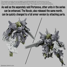 30MM - 1/144 Option Parts Set 23 (Full Armor Unit 2) - Model Kit