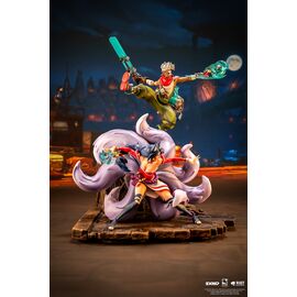 LEAGUE OF LEGENDS - Ekko & Ahri - Statue Diorama 1/10 30cm