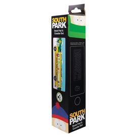 SOUTH PARK - Elementary School Bus - XL Desktop Mat + 1 Coaster