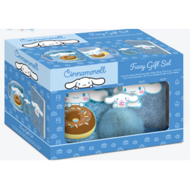 CINNAMOROLL - Fuzzy Gift Set - Notebook + 14,9oz Mug + Keychain