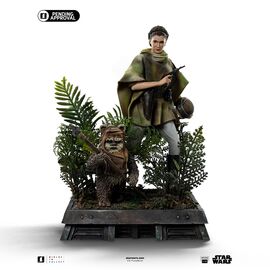STAR WARS 6 - Leia & Wicket - Statue Art Scale 1/10 20.1cm