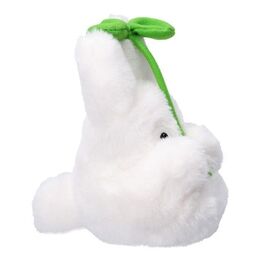 MY NEIGHBOUR TOTORO - White Totoro with leaf - Nakayoshi Plush