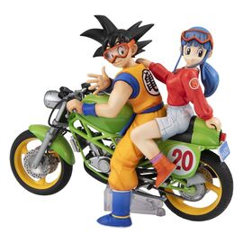 DRAGON BALL Z - Son Goku & Chichi - Statue Desktop Real McCoy 15cm